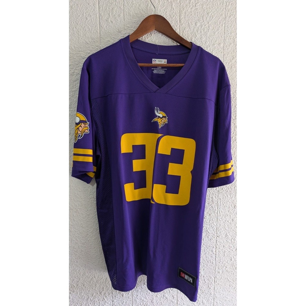 Minnesota Vikings NFL Dalvin Cook #33 Jersey, Mens, Purple Lg‎